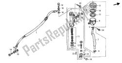 maître-cylindre de frein arrière