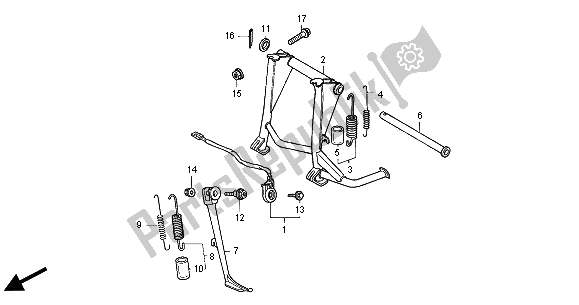 Todas las partes para Estar de Honda ST 1100A 2000