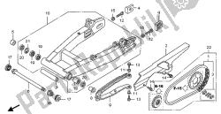 SWINGARM & CHAIN CASE