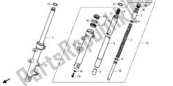 tenedor frontal