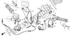 interruptor y cable y espejo