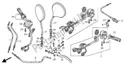 HANDLE LEVER & SWITCH & CABLE