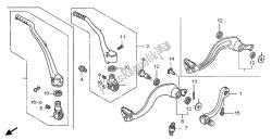 PEDAL & KICK STARTER ARM