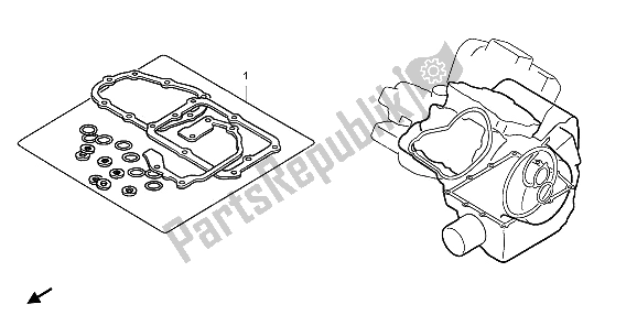 Todas las partes para Kit De Juntas Eop-2 B de Honda NT 700 VA 2006