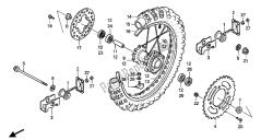 roue arrière