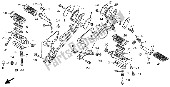 Todas las partes para Paso de Honda CBF 1000 SA 2008