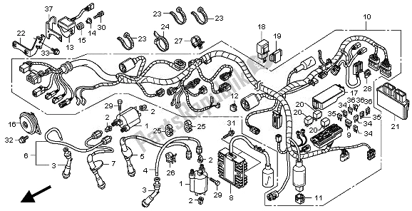 Todas las partes para Arnés De Cables de Honda VT 750C2S 2010