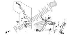 PEDAL & KICK STARTER ARM