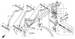 RR. BRAKE MASTER CYLINDER