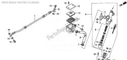 maître-cylindre de frein arrière