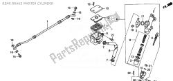 REAR BRAKE MASTER CYLINDER