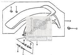 F-6 FRONT FENDER