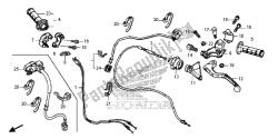 Manejar palanca e interruptor y cable