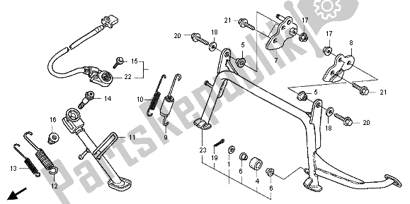 Todas las partes para Estar de Honda FJS 600A 2012