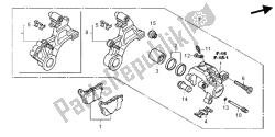 REAR BRAKE CALIPER