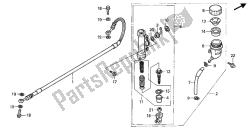 REAR BRAKE MASTER CYLINDER