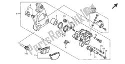 REAR BRAKE CALIPER