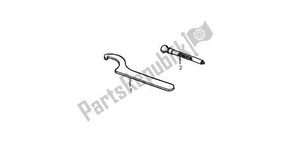 Tutte le parti per il Utensili del Honda CR 125R 2000