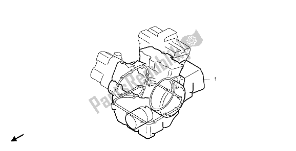 All parts for the Eop-2 Gasket Kit B of the Honda VFR 400R3 1990