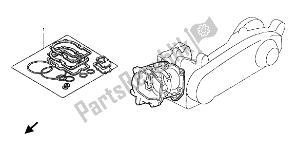 Todas las partes para Kit De Juntas Eop-1 A de Honda SH 300 2012