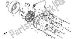 LEFT CRANKCASE COVER & GENERATOR