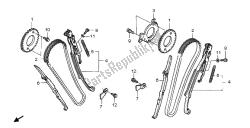 cadena de levas y tensor