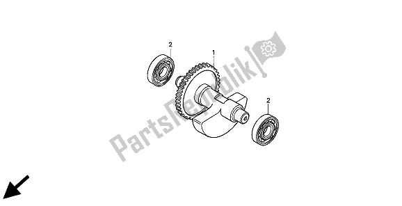 Toutes les pièces pour le Balancier du Honda XR 600R 1994