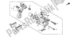 REAR BRAKE CALIPER