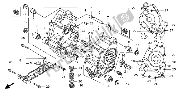 Wszystkie części do Korbowód Honda FJS 600D 2006