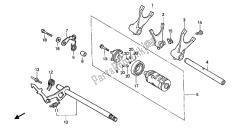 tambour de changement de vitesse