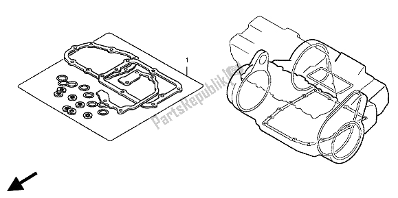 Todas las partes para Kit De Juntas Eop-2 B de Honda CB 1300X4 1998