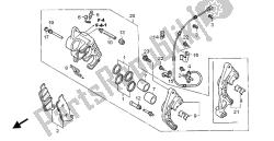 FRONT BRAKE CALIPER (R.)