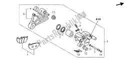 REAR BRAKE CALIPER