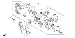 FRONT BRAKE CALIPER