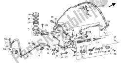 REAR BRAKE MASTER CYLINDER