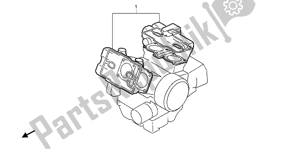 Todas las partes para Kit De Juntas Eop-1 A de Honda VFR 750F 1992