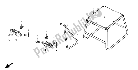 Todas las partes para Paso de Honda CR 85 RB LW 2006