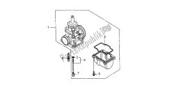 kit de piezas opcionales del carburador