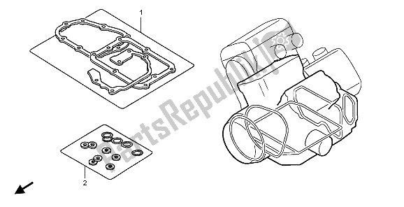 Tutte le parti per il Kit Di Guarnizioni Eop-2 B del Honda ST 1300A 2006