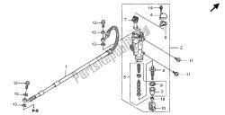 RR. BRAKE MASTER CYLINDER