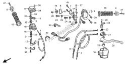 HANDLE LEVER & SWITCH & CABLE