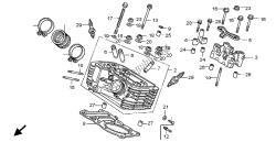 CYLINDER HEAD (REAR)