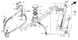 maître-cylindre de frein arrière