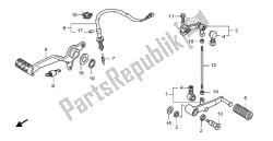 BRAKE PEDAL & CHANGE PEDAL