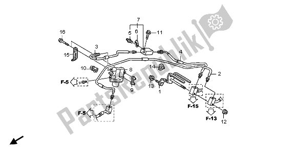 Todas las partes para Válvula De Control Proporcional de Honda ST 1300 2009