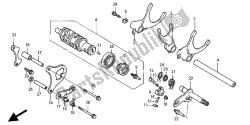 GEARSHIFT DRUM & GEARSHIFT FORK