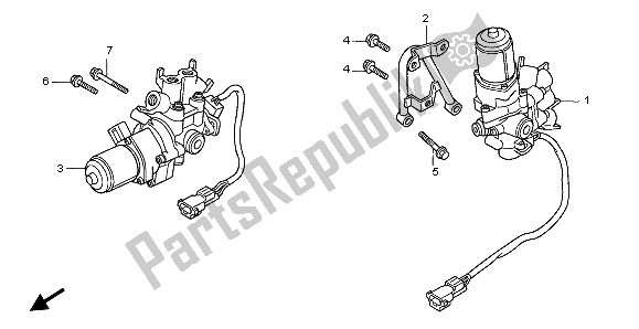 Todas las partes para Modulador De Abs de Honda ST 1100A 1998