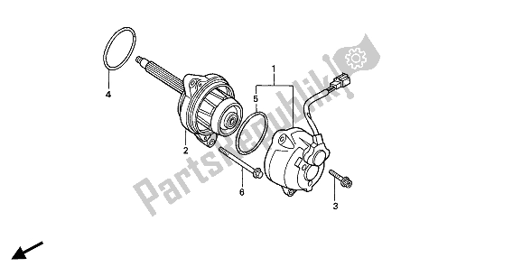 Tutte le parti per il Generatore del Honda CBR 1000F 1994