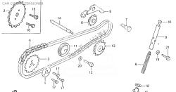 CAM CHAIN - TENSIONER