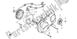 LEFT CRANKCASE COVER & GENERATOR